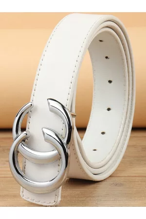 DressBerry Women Push Pin Wide Belt