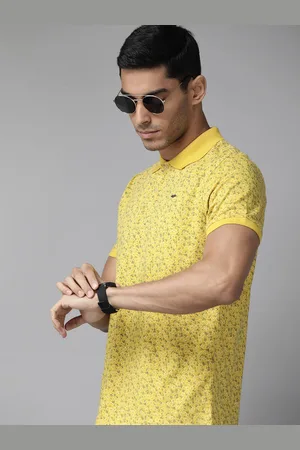 Park Avenue Micro Ditsy Print Slim Fit Polo T-shirt