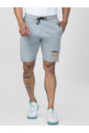 SPYKAR Men Solid Cotton Regular Fit Shorts