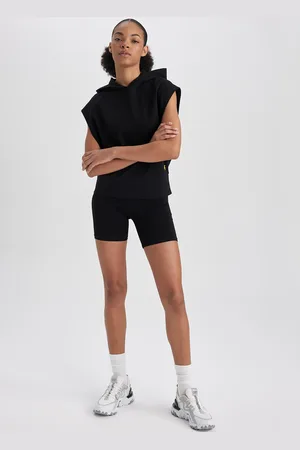 DeFacto Women Skinny Fit Sports Shorts