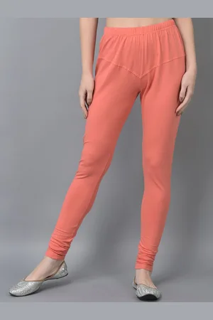 Dollar Missy Women Mid Rise Slim Fit Churidar Length Leggings