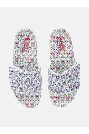 Skechers Women Conversational Print Sliders
