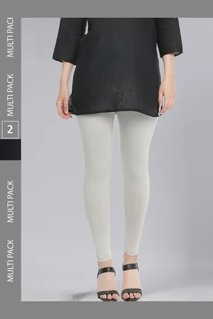 Dollar Missy Pack Of 2 Slim Fit Ankle-Length Leggings