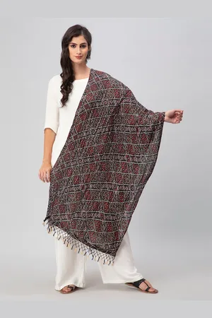 Aditi Wasan Tasselled Printed Dupatta