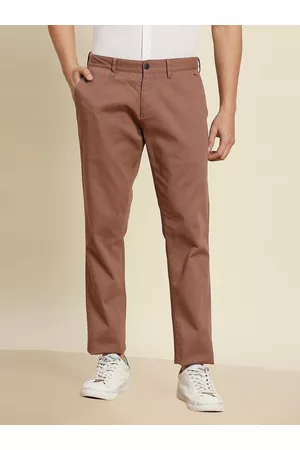 Buy online Green Cotton Chinos Casual Trousers from Bottom Wear for Men by  Ad By Arvind for ₹1559 at 48% off | 2024 Limeroad.com