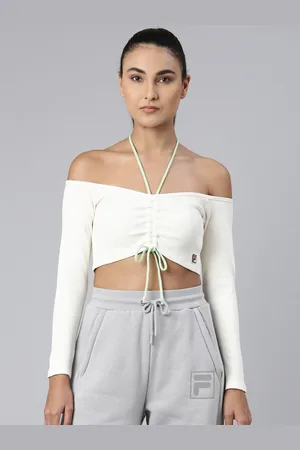 Buy sexy Fila Off Shoulder Tops Women 1 products FASHIOLA.in