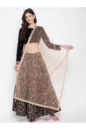Clora Creation Embroidered Dupatta With Sequinned