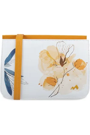 Metro Floral Printed Structured Sling Bag