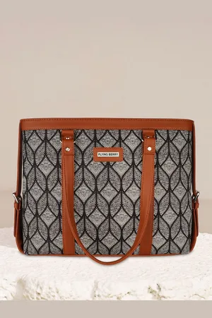 FLYING BERRY Graphic Printed Structured Shoulder Bag