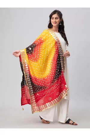 Aditi Wasan Printed Bandhani Dupatta