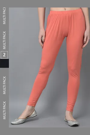 Dollar Missy Pack Of 2 Slim Fit Ankle-Length Leggings