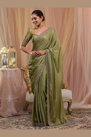 Koskii Embellished Beads and Stones Saree