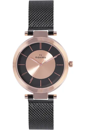 Maxima Stainless Steel Bracelet Style Straps Analogue Watch 66580CMLT