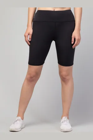 Apraa & Parma Clothing Women Skinny Fit High-Rise Biker Shorts