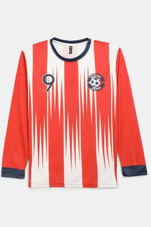 V-Mart Boys Abstract Printed Long Sleeves T-shirt