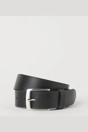 H&M Women Black Leather Belt