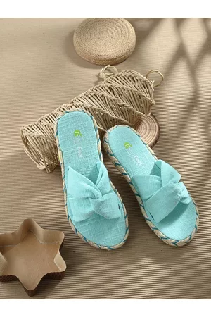FRESH 1947 FEET Women Open Toe Flats With Bows