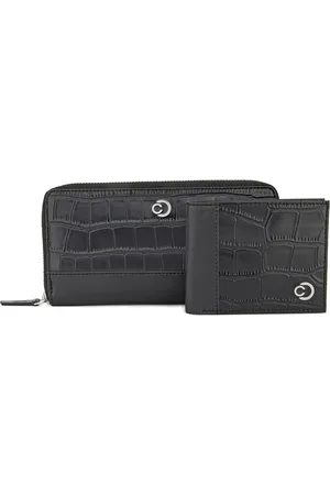 Caprese Set Of 2 Textured Wallet Combo