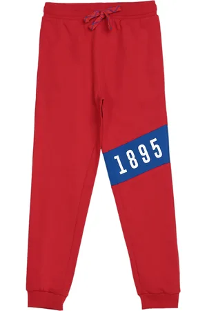 Provogue Boys Typography Printed Joggers