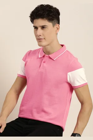 Invictus Men Solid Polo Collar T-shirt
