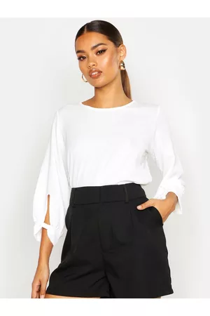 Boohoo Puff Sleeve Top