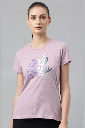 Woodland Typography Printed Round Neck T-shirt