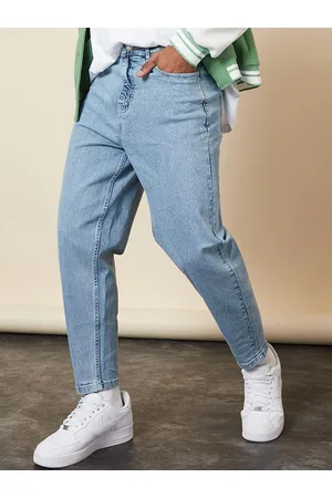 Styli Men Balloon Fit Mid-Rise Cotton Jeans