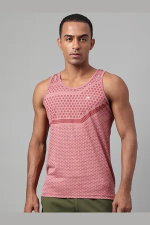 Alcis Heather Dry Tech Anti Static Slim Fit Running T-shirt
