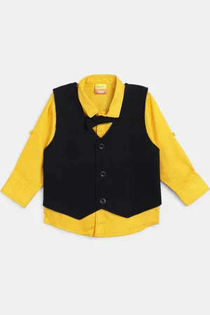 V-Mart Kids Boys Classic Casual Shirt With Waist Coat