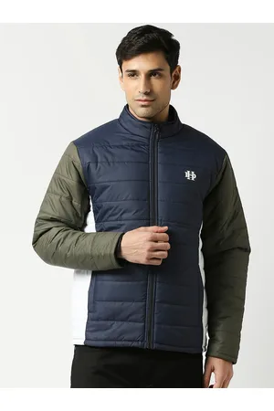 DRAGON HILL Colourblocked Padded Jacket