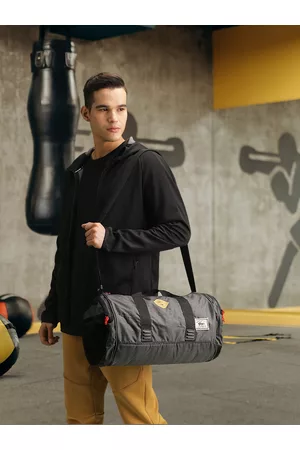 GEAR Unisex Charcoal Grey Duffel Bag