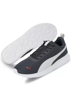 PUMA Men Black & White Fireball Shoes