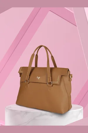 Buy Baggit Ailee M Green Medium Satchel Handbag Online