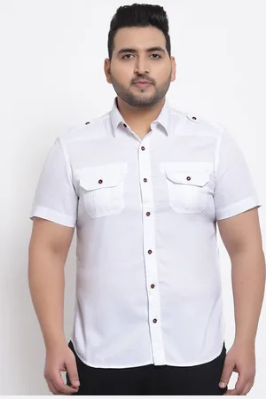 Pluss Men Casual Cargo Shirt