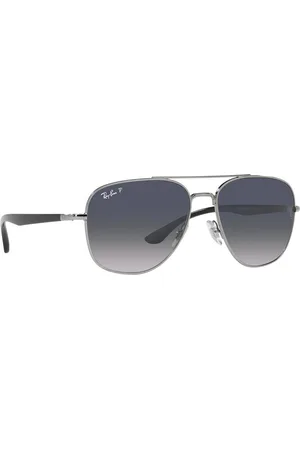 Ray-Ban Unisex Polarized Lens Square Sunglasses - 0RB3683004/7856