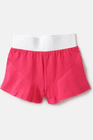 Benetton Girls Regular Fit Cotton Shorts