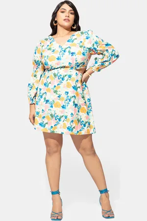 20Dresses Multicoloured Floral Crepe Dress