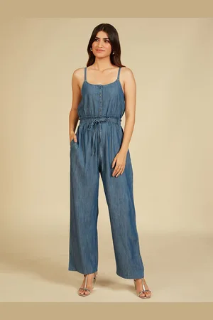 20Dresses Blue Denim Basic Jumpsuit