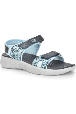Liberty Women Blue & Grey Sports Sandals