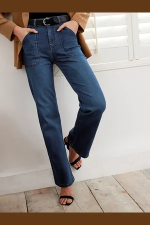 Next Women Wide Leg High-Rise Stretchable Jeans