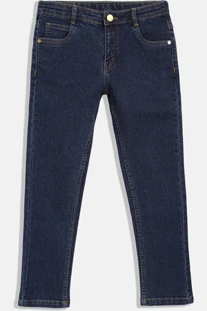 URBANO Boys Slim Fit Mid-Rise Stretchable Jeans