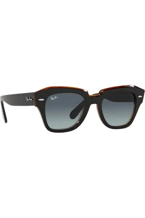 Ray-Ban Unisex Gradient Grey Lens Square Sunglasses - 0RB218613224152