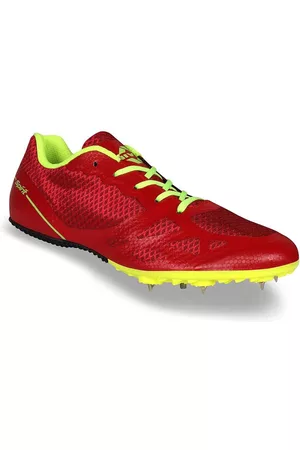 NIVIA Men Spirit Spikes Track & Field Mesh Running Shoes