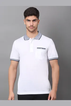 LOUIS STITCH Polo Collar Slim Fit Cotton Dry fit T-shirt