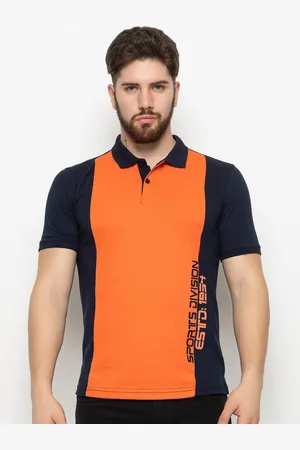 Club York Polo Collar Typography Printed T-Shirt