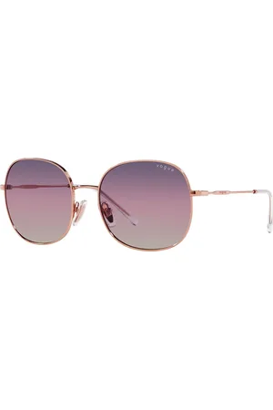 vogue Women Gradient Violet Lens Round Sunglasses - 0 Vo4272 S5152 U657