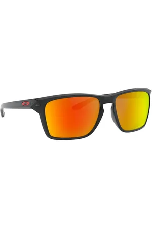 Oakley Men Polarized Red Lens Rectangle Sunglasses - 0OO944894480557