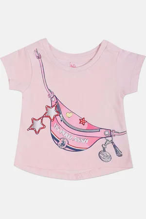 Ralph Lauren Girls Graphic Printed Pure Cotton T-shirt