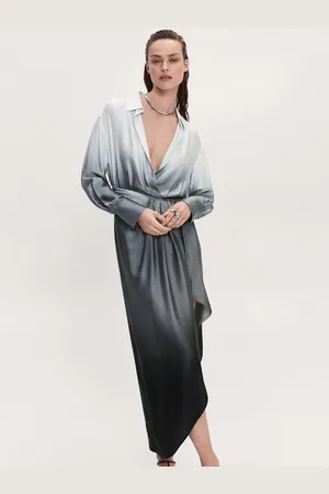 MANGO Women Tie and Dye Maxi Dress