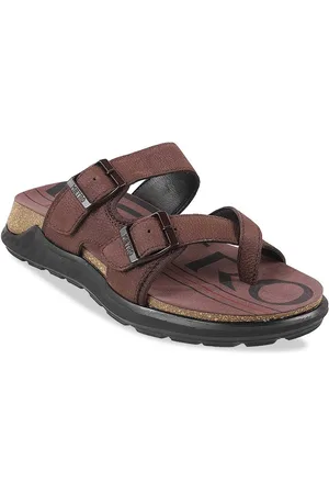Metro Men Textured Suede Comfort Sandals